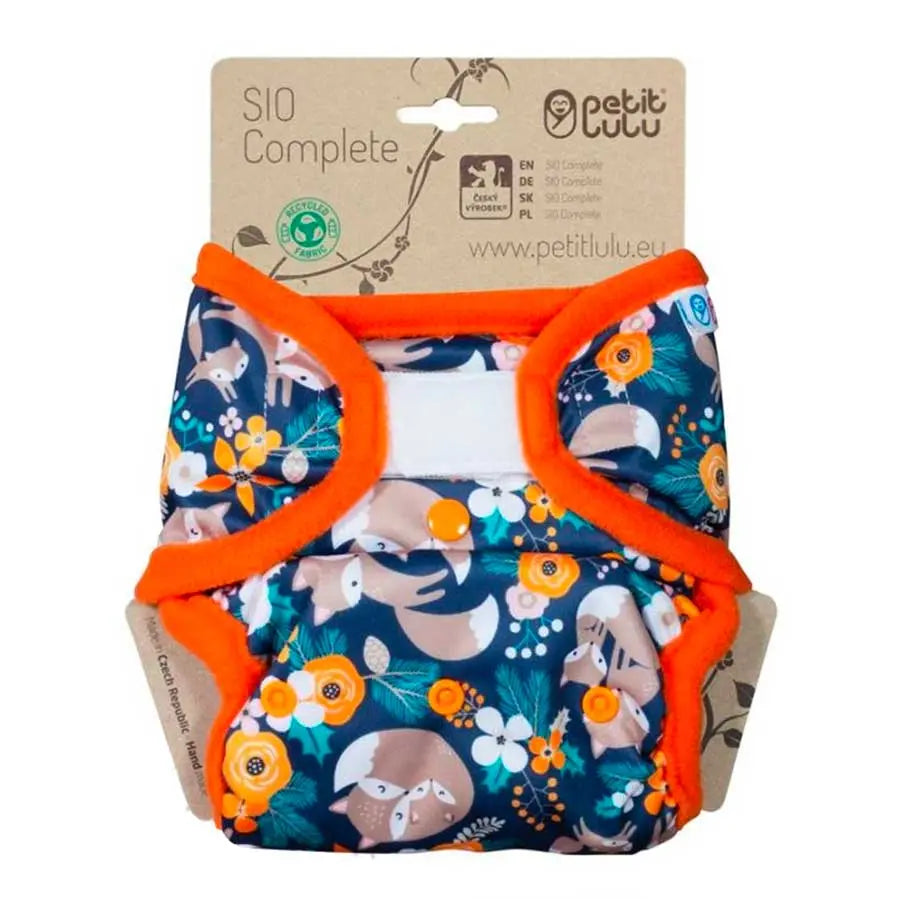 Couche lavable Tout-En-2 Petit Lulu à Velcro
