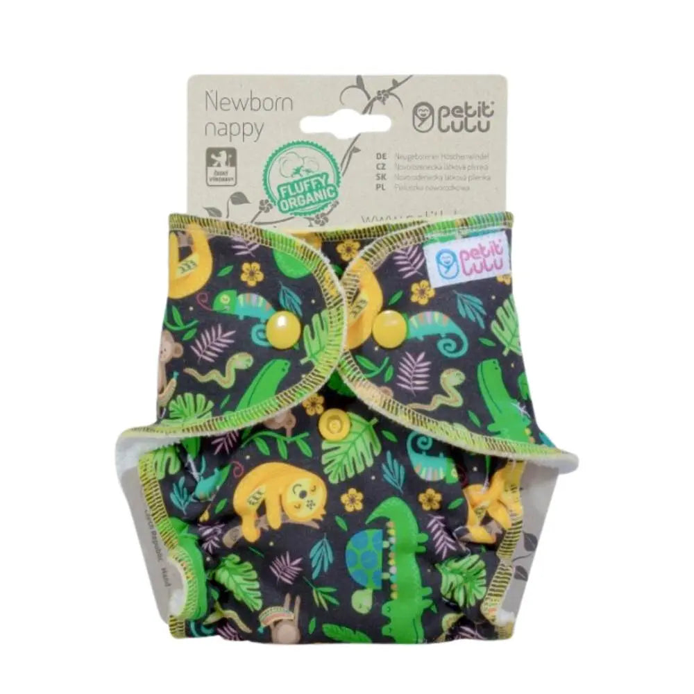 Couche lavable classique Naissance Petit Lulu Fluffy Organic