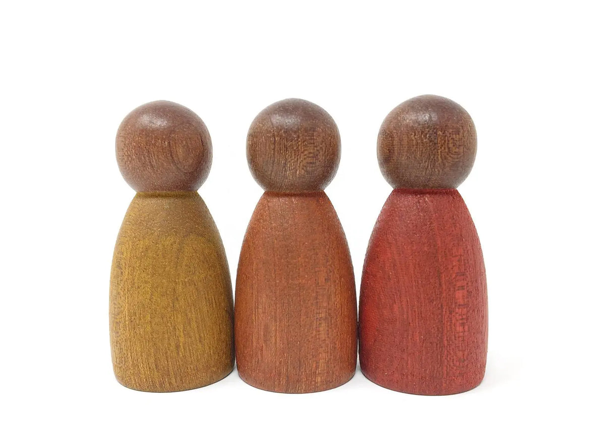 3 Nins couleurs chaudes Grapat