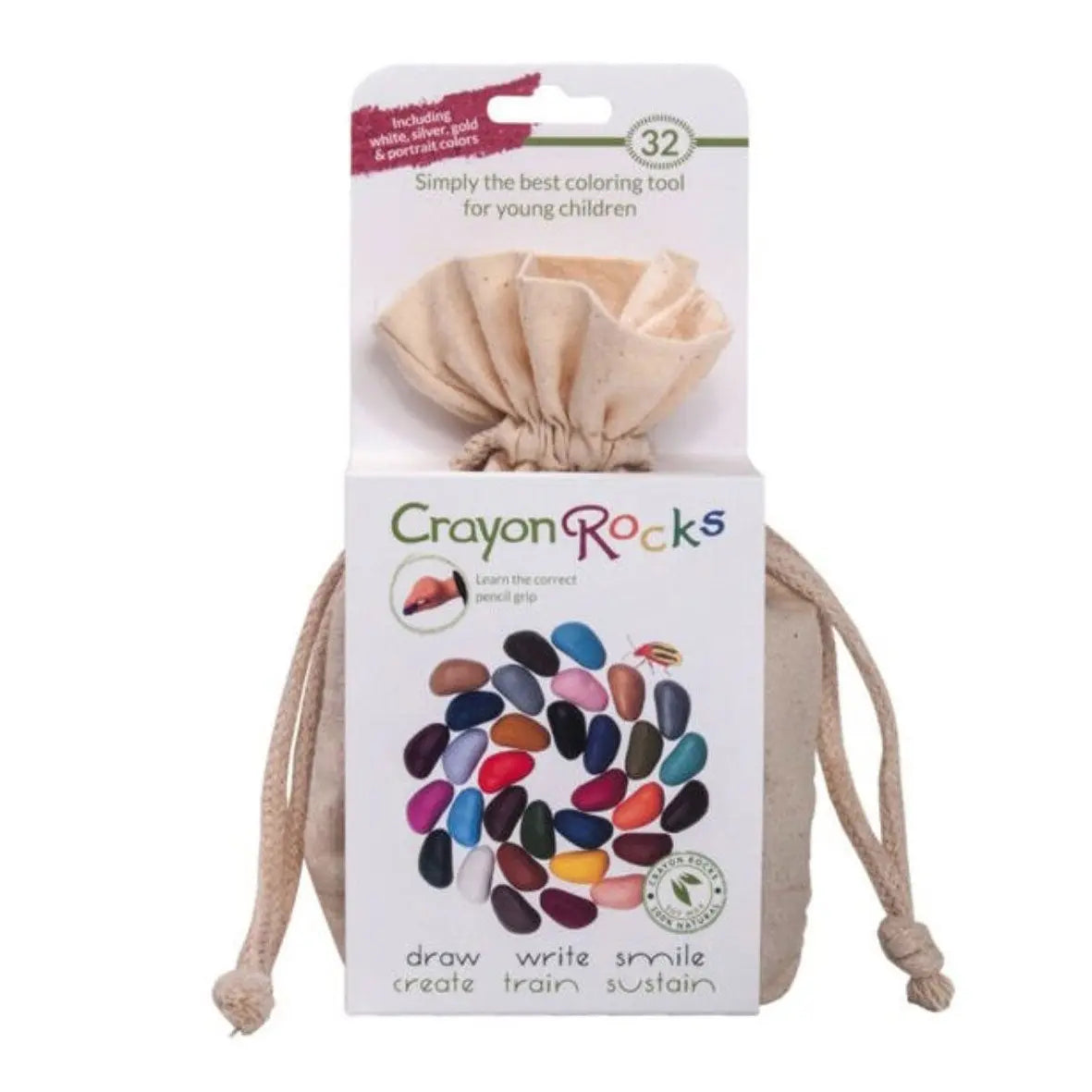 32 crayons cailloux en cire naturelle Crayon Rocks Crayon rocks