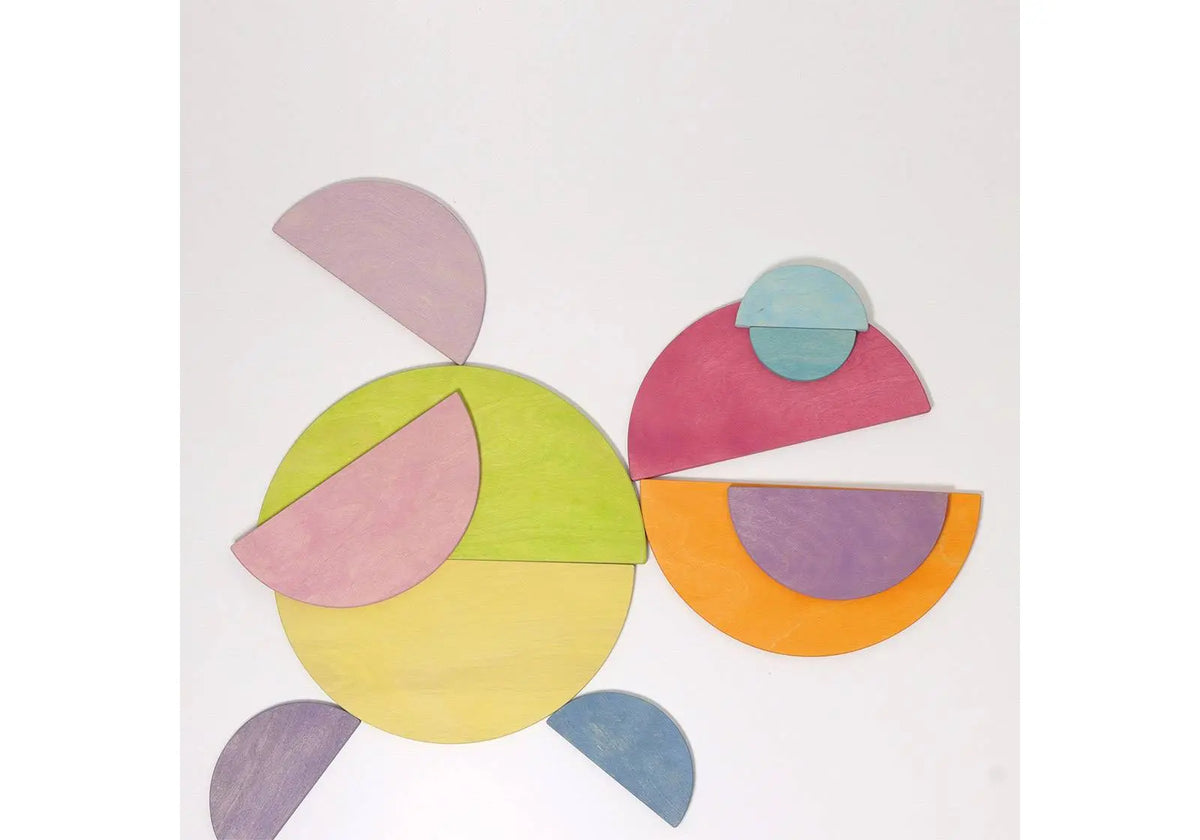 Demi-cercles en bois Grimm's - Pastel Grimms