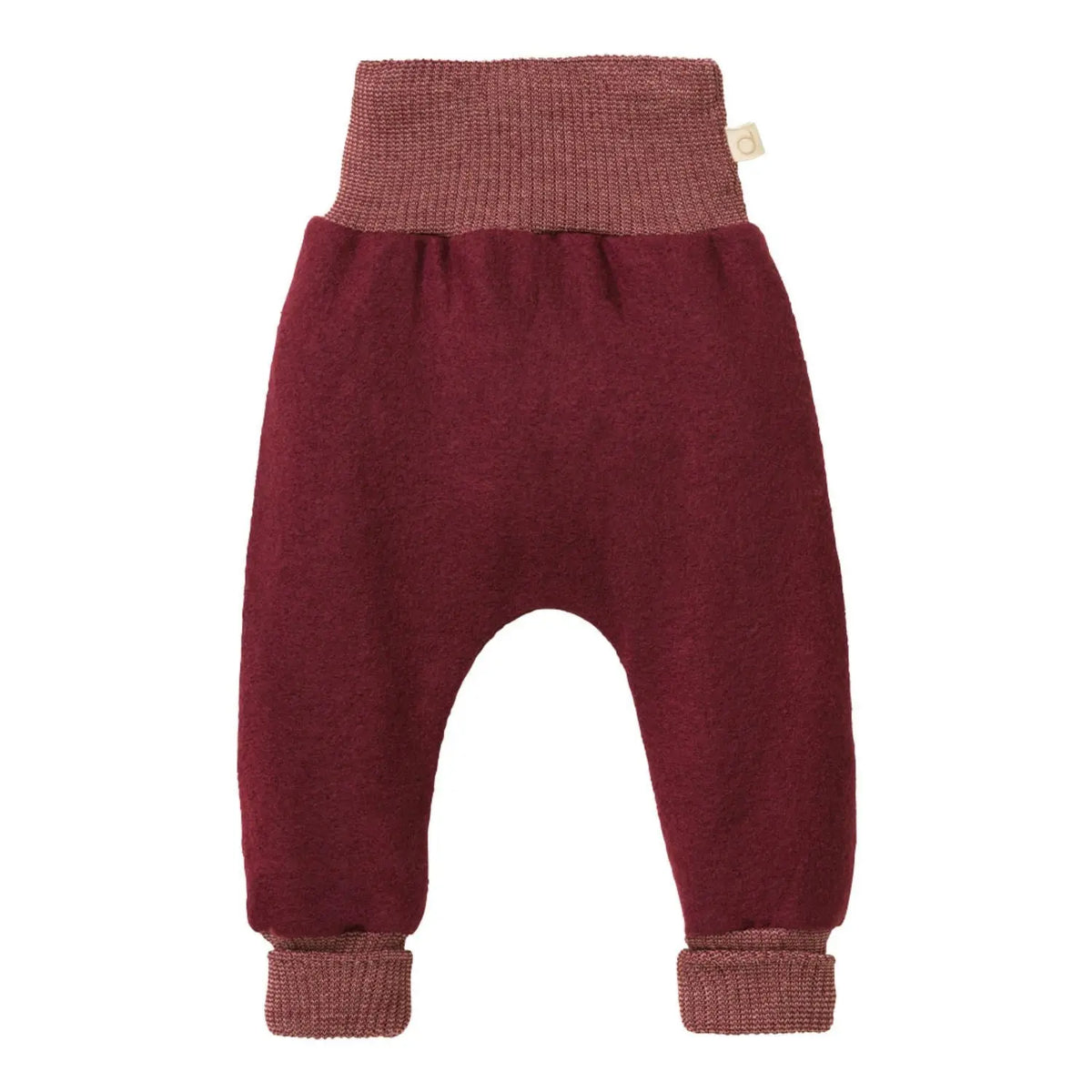 Pantalon bloomer bébé en laine bouillie bio Disana – Cassis