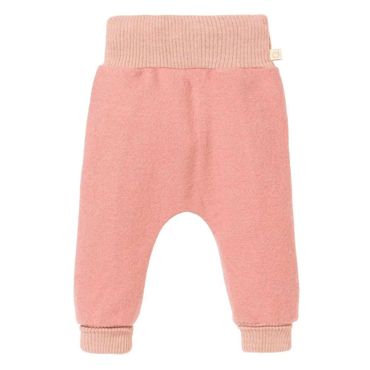 Pantalon bloomer bébé en laine bouillie bio Disana – Soft Pink