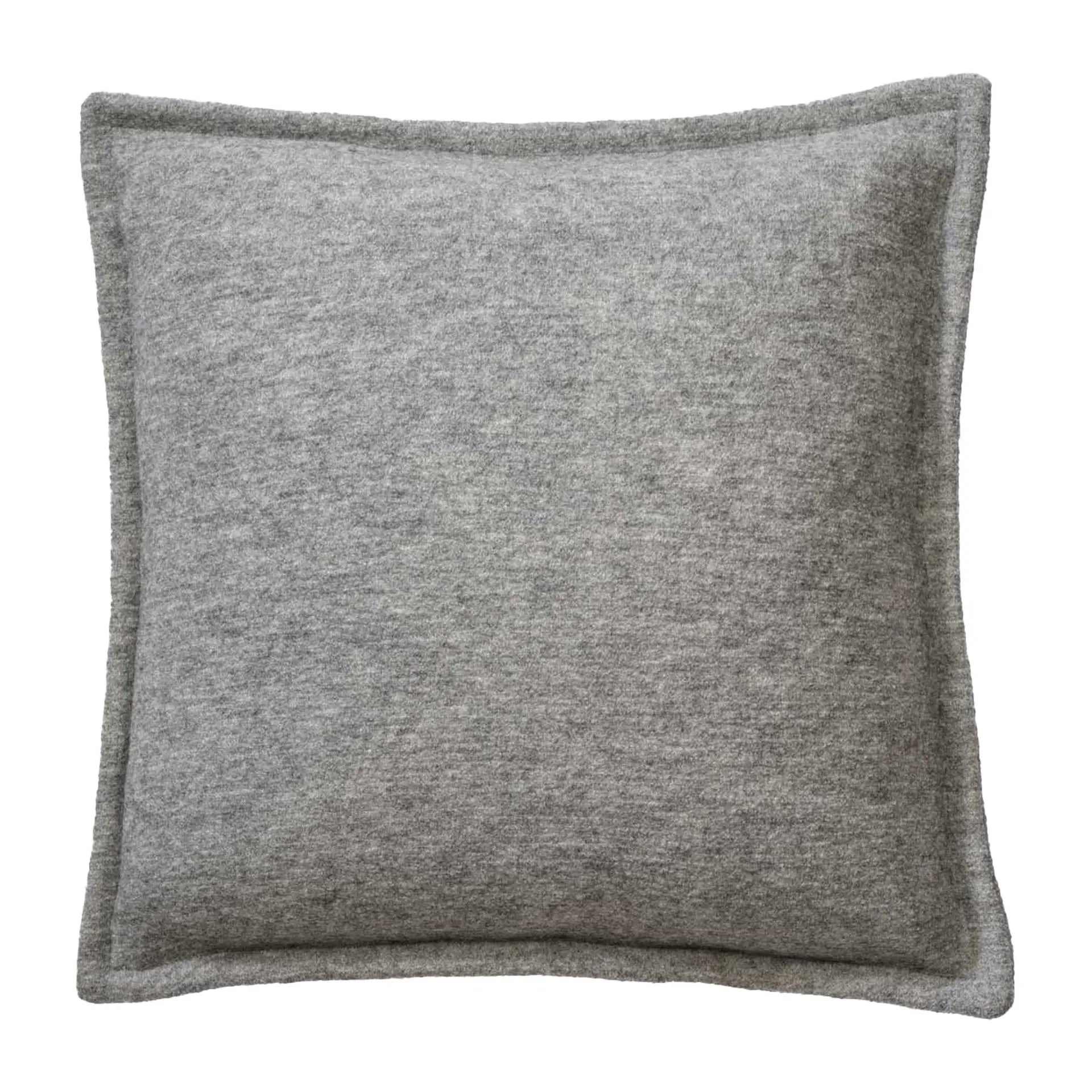 Housse de coussin en laine bouillie bio Disana