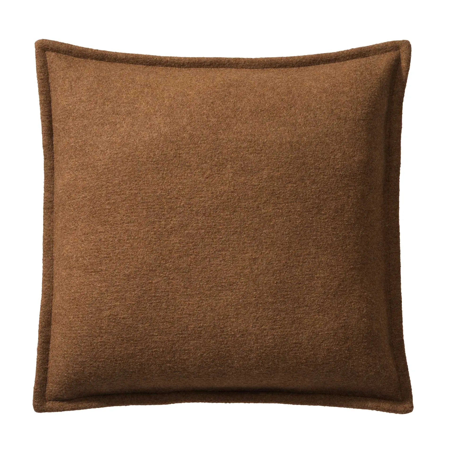 Housse de coussin en laine bouillie bio Disana