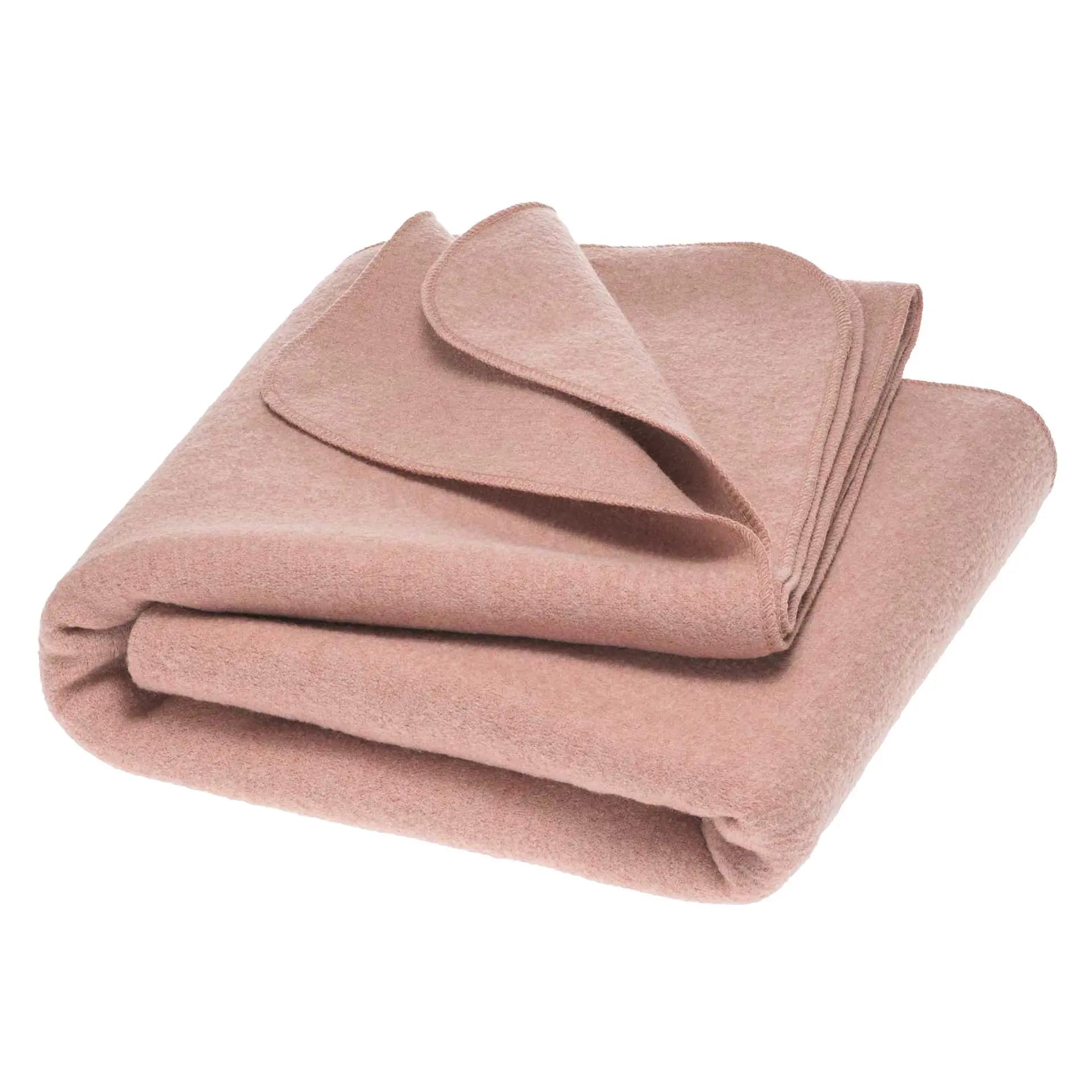 Couverture en laine bouillie mérinos bio Disana