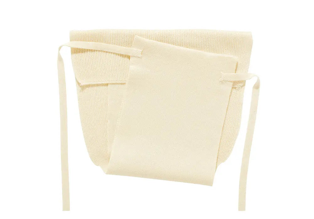 Lange tricoté à nouer en coton bio Disana - Lilinappy