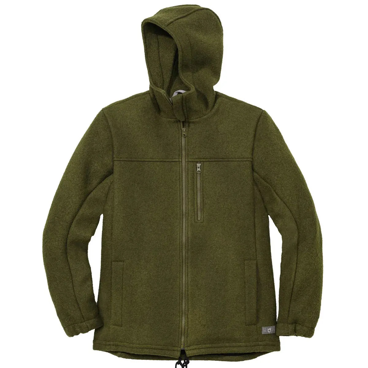 Manteau pour homme en laine bouillie Disana