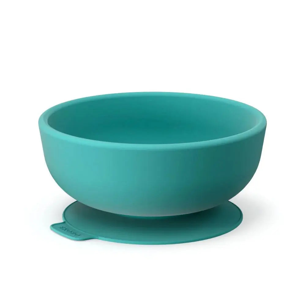 Bol à ventouse en silicone Ekobo - Lagoon