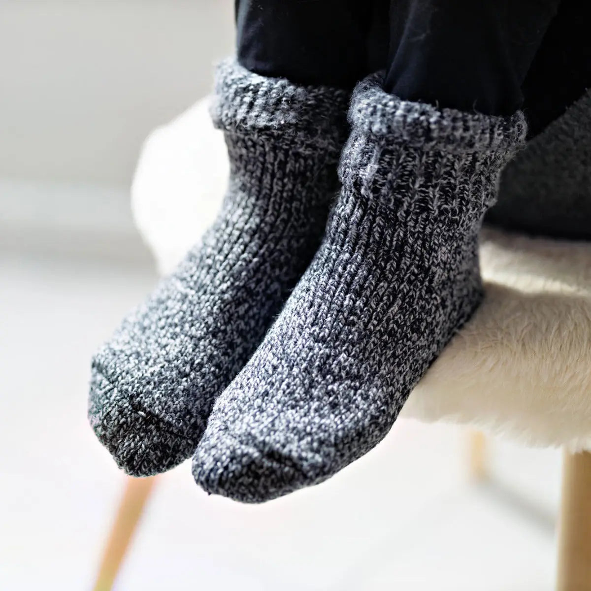 Chaussettes antidérapantes adultes Fellhof Gris foncé