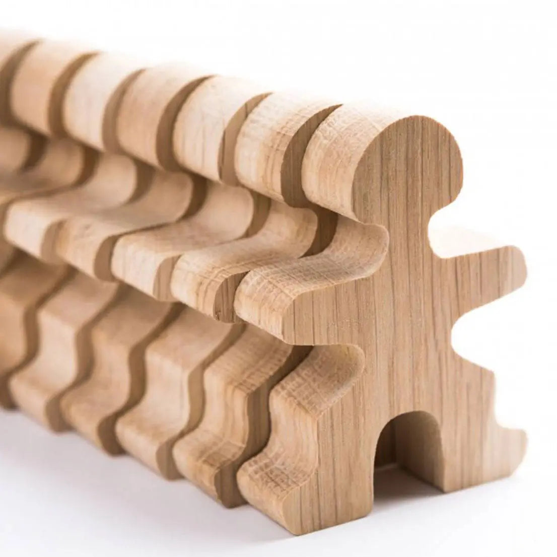 Jeu libre en bois Flockmen Half Flock - 16 pièces - Lilinappy