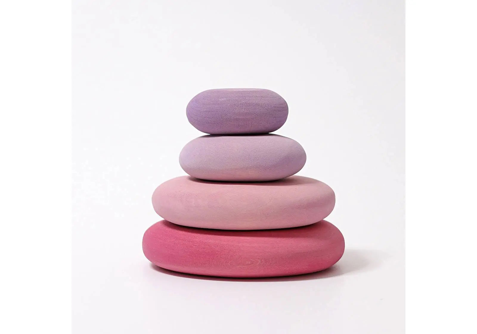 Lot de 4 galets en bois Flamingo de Grimms