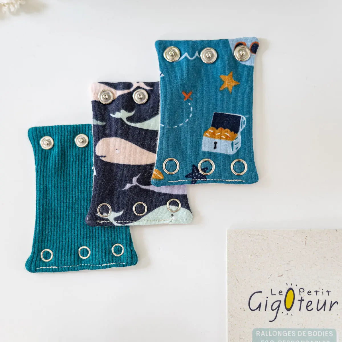 Rallonges de Body Le Petit Gigoteur - bleu