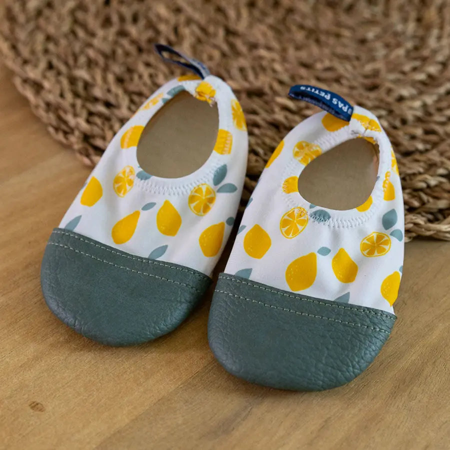 Chaussons souples pour l'été Les Pas Petits Citrons