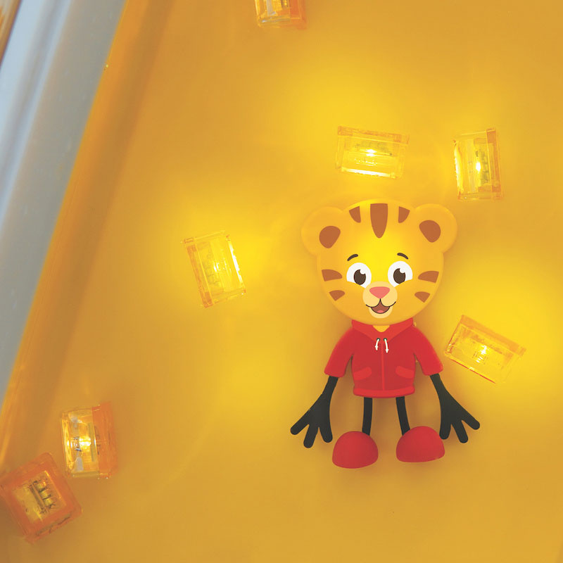 Jouets sensoriels lumineux pour le bain Glo Pals - Daniel