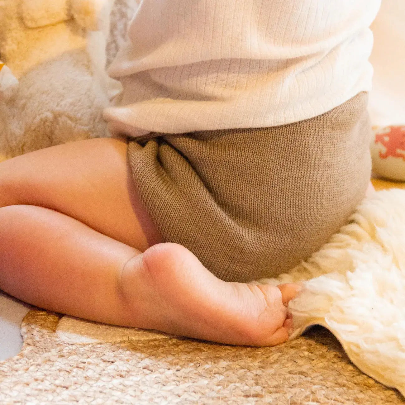 Culotte en laine à nouer Glückswindel