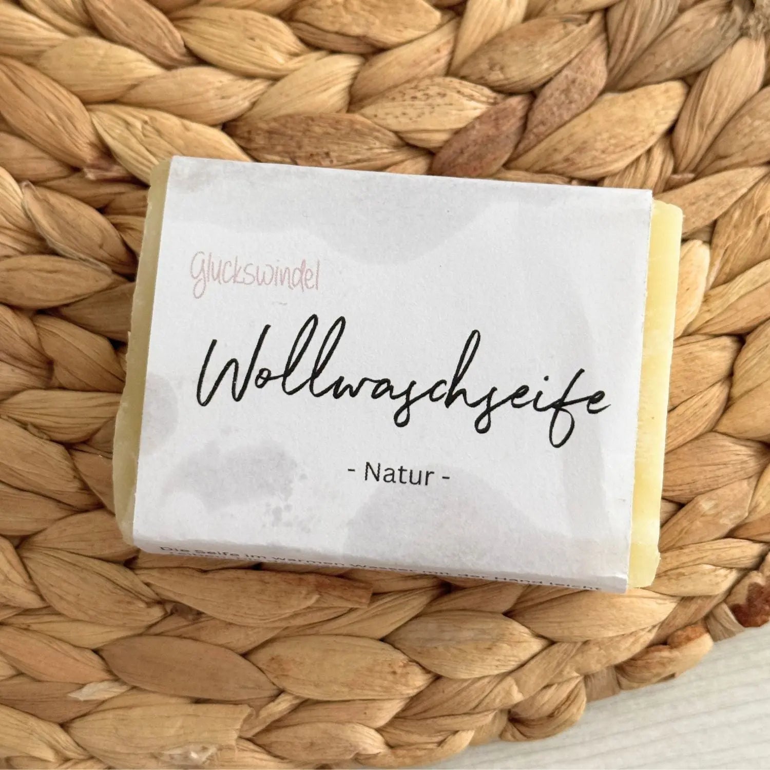Savon à la lanoline Glückswindel Nature