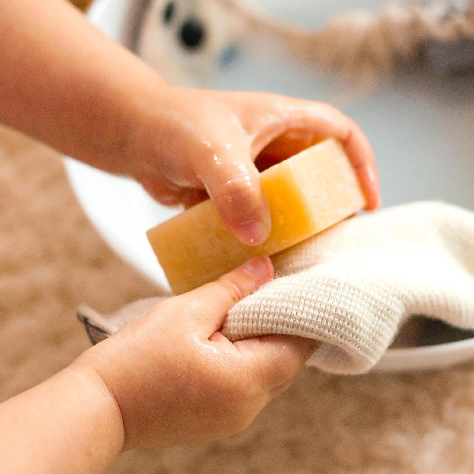 Savon à la lanoline Glückswindel Nature