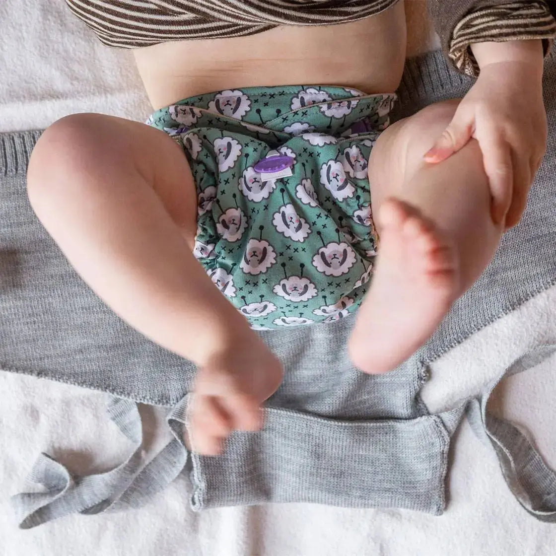 Culotte en laine à nouer Glückswindel Glückswindel