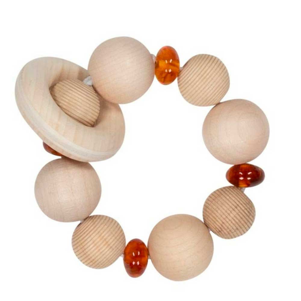 Hochet flexible Heimess - Ambre