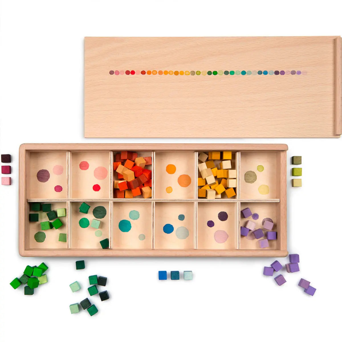 Cubes colorés Mis & Match Grapat