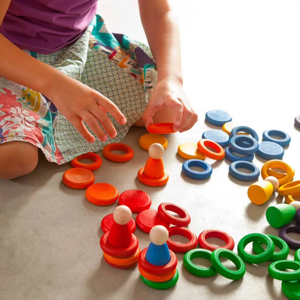 Nins, anneaux et pièces Grapat