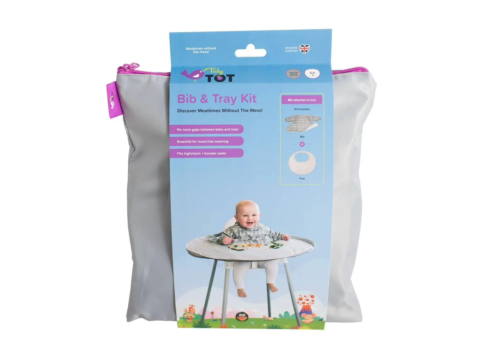 Kit spécial diversification Tidy Tot - Vert cendré Tidytot