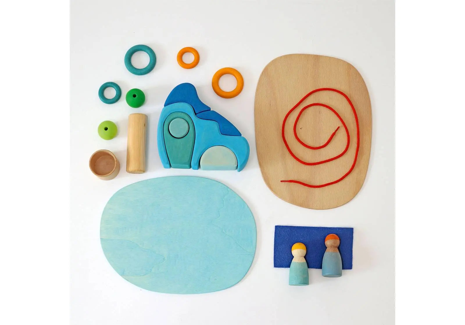 Jouets libres Grimm's - Au bord de l'eau