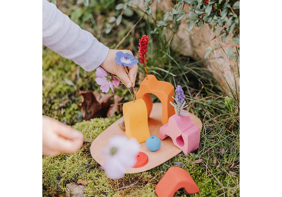 Jouets libres Grimm's - Prairie fleurie