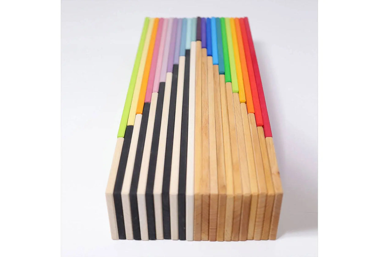 11 planches en bois Arc en Ciel Grimm's Grimms