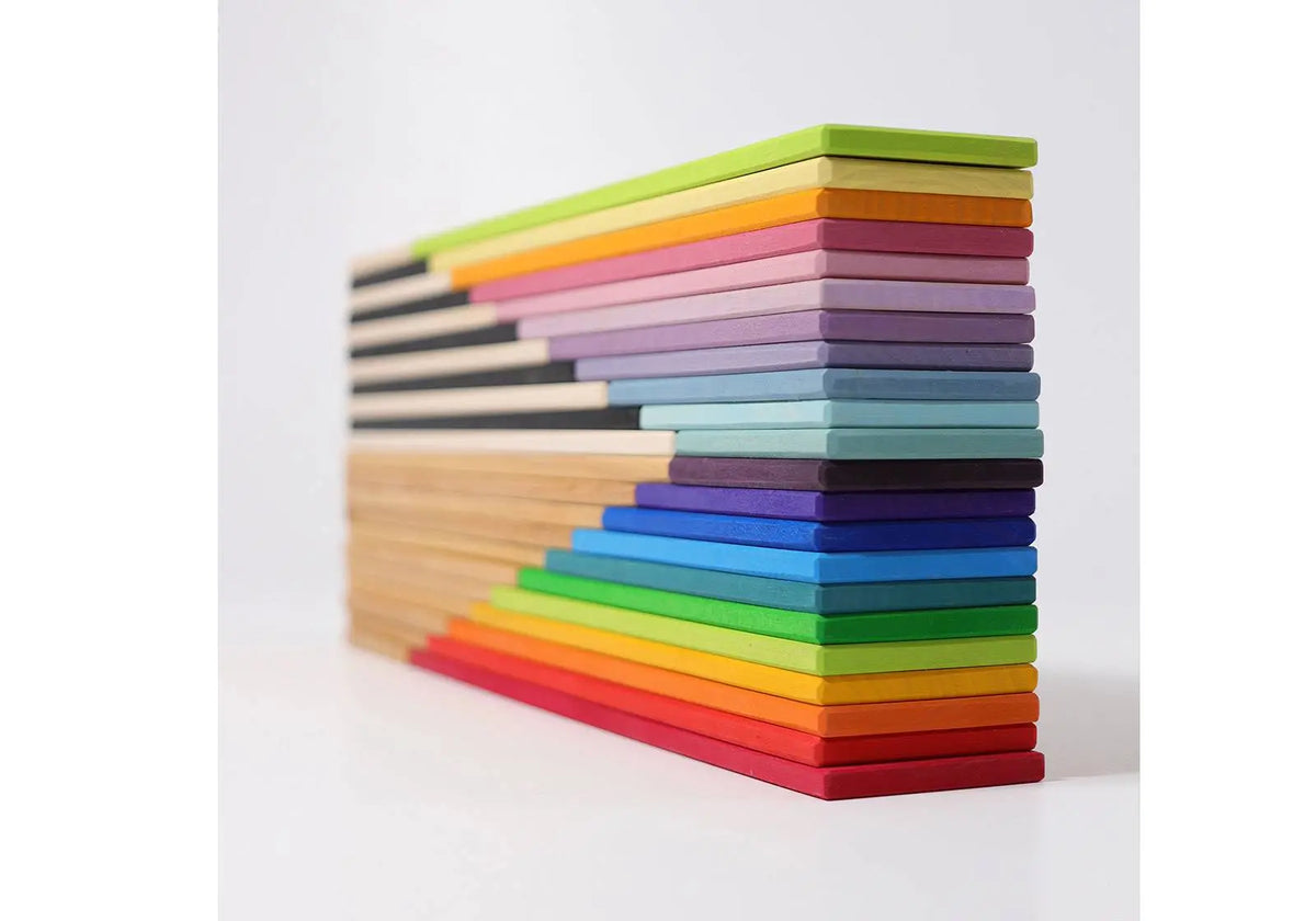 11 planches en bois Arc en Ciel Grimm's Grimms