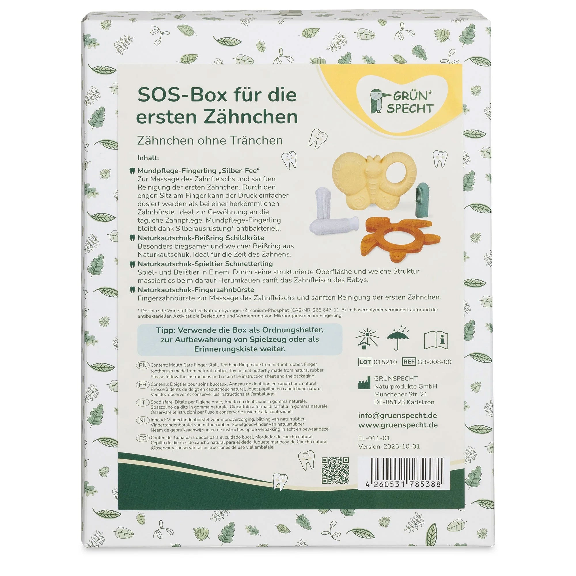 SOS Box poussée dentaire Grünspecht