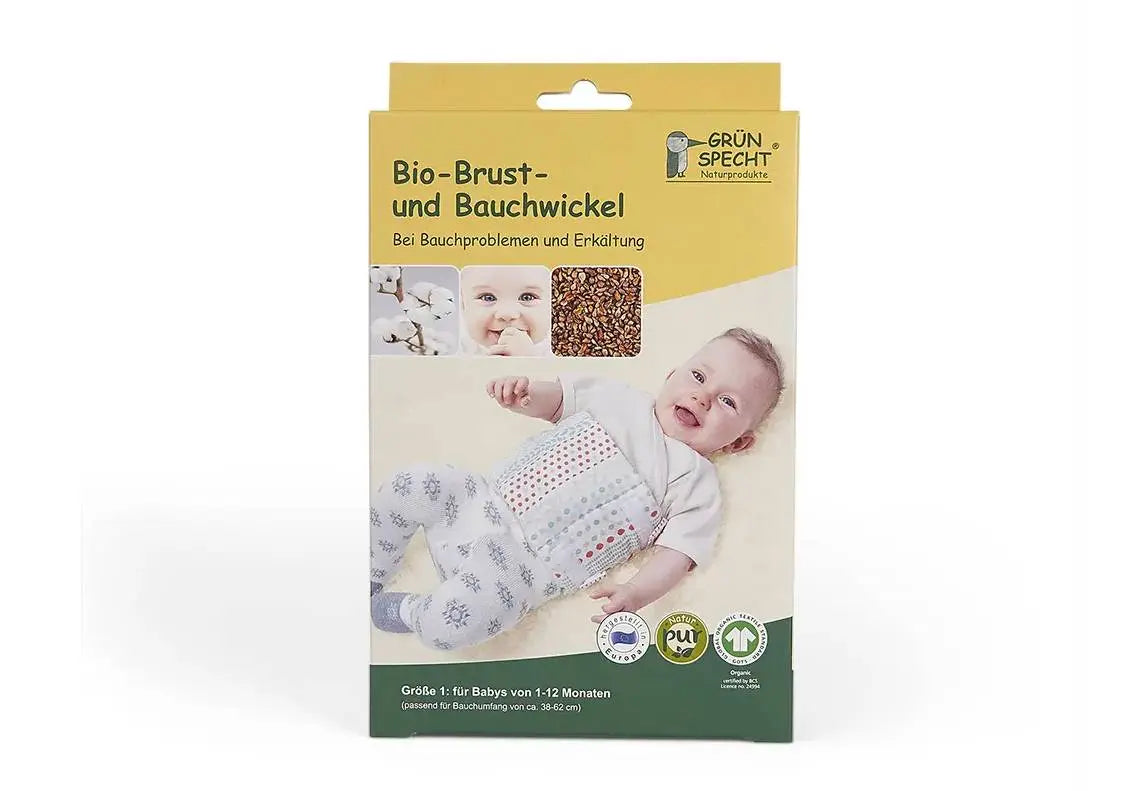 Bouillotte pochette pour le ventre Grünspecht - Lilinappy