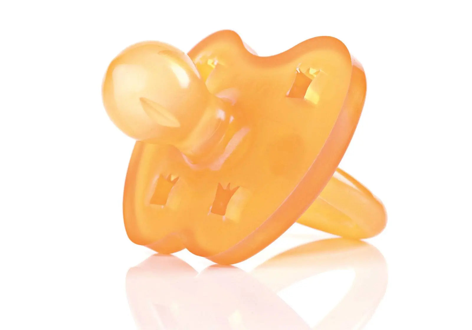 Tétine à bout rond Hévéa Couronne