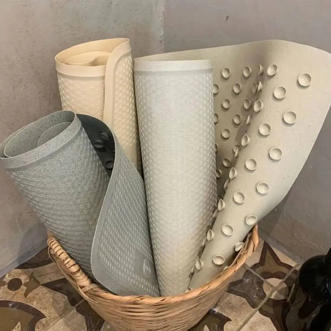 Grand tapis de bain en caoutchouc Hevea - Sable Hevea