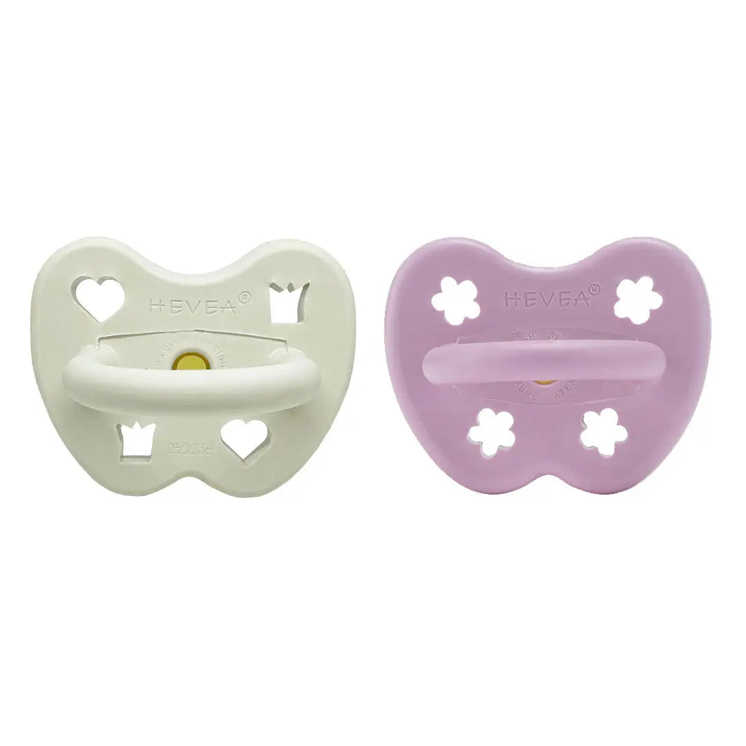 2 tétines en caoutchouc naturel Hévéa - Polar blossom 3/36 mois - Lilinappy