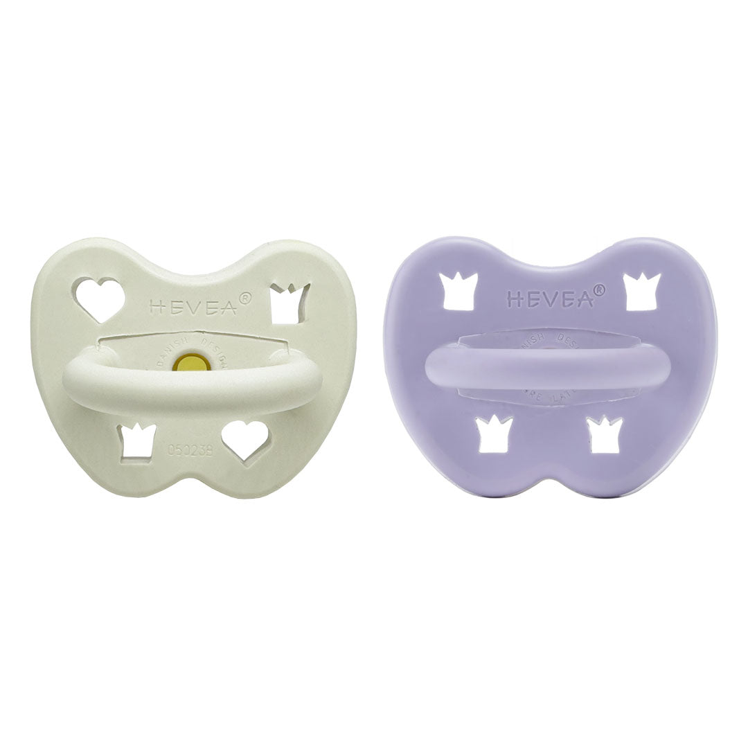 2 tétines en caoutchouc naturel Hévéa - Twilight frost 3/36 mois - Lilinappy