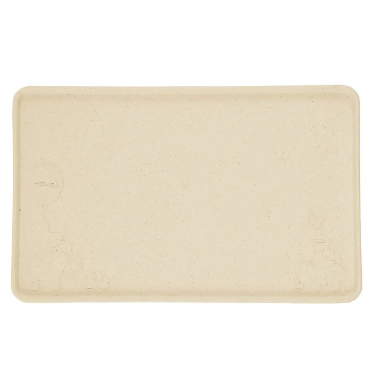 Set de table en caoutchouc naturel HEVEA - Sable