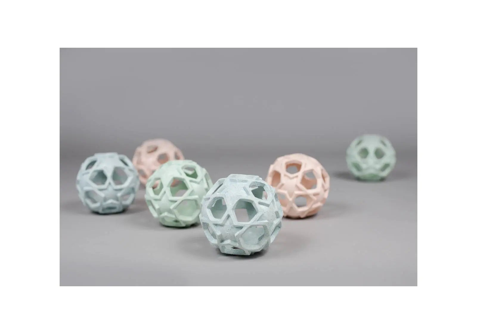 Balle caoutchouc recyclé Star Ball Hévéa - rose Hevea