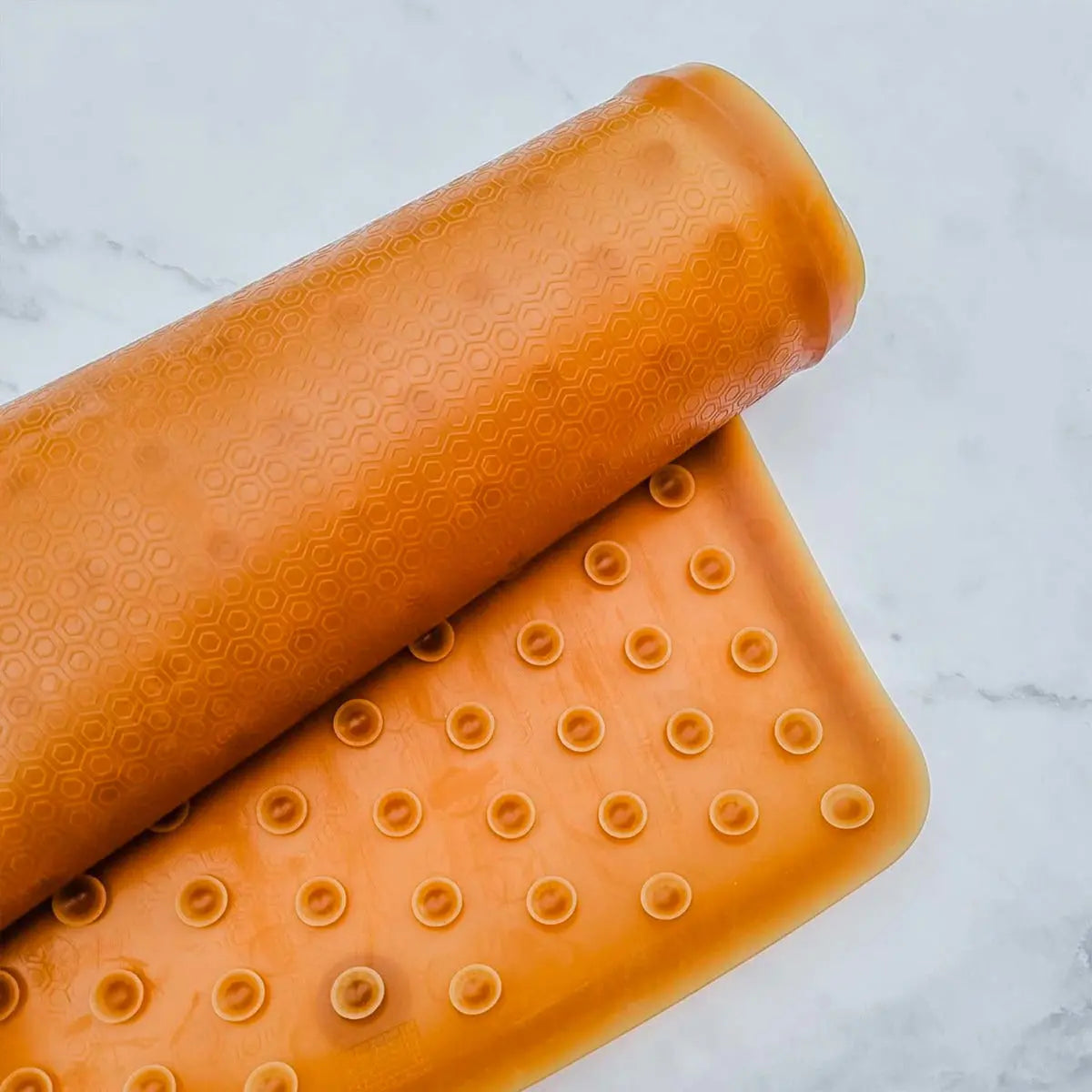 Tapis de bain en caoutchouc Hevea - Naturel - Lilinappy