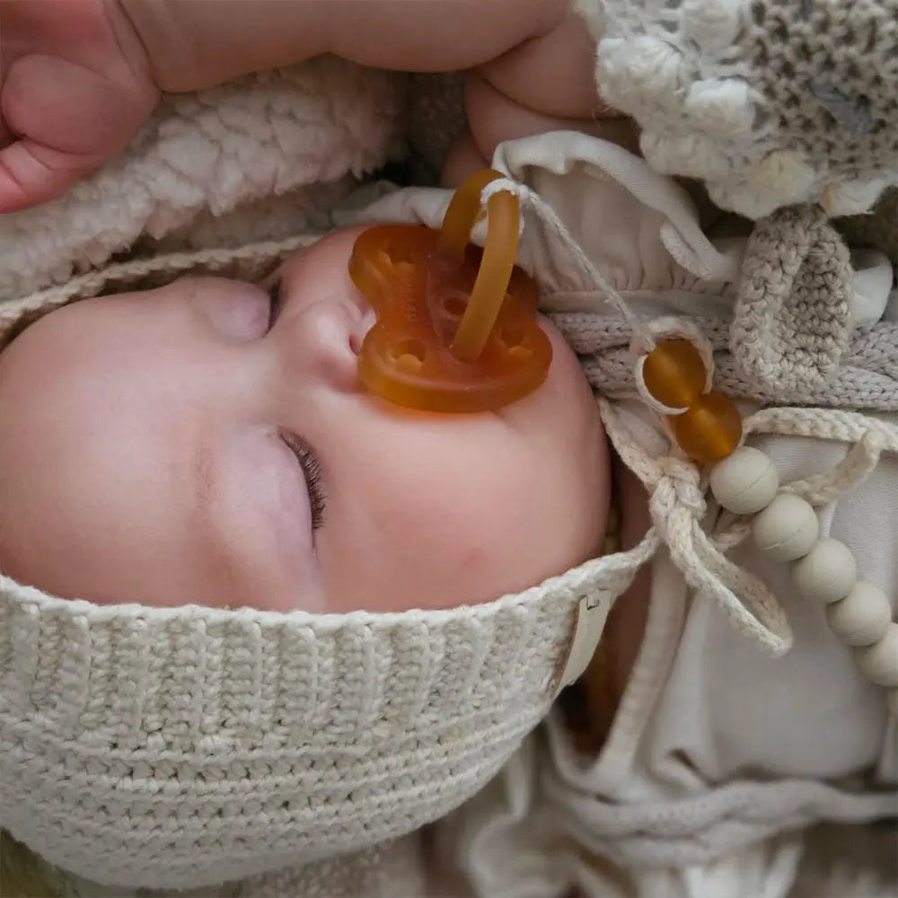 Sucette orthodontique HEVEA – 100 % caoutchouc naturel bébé
