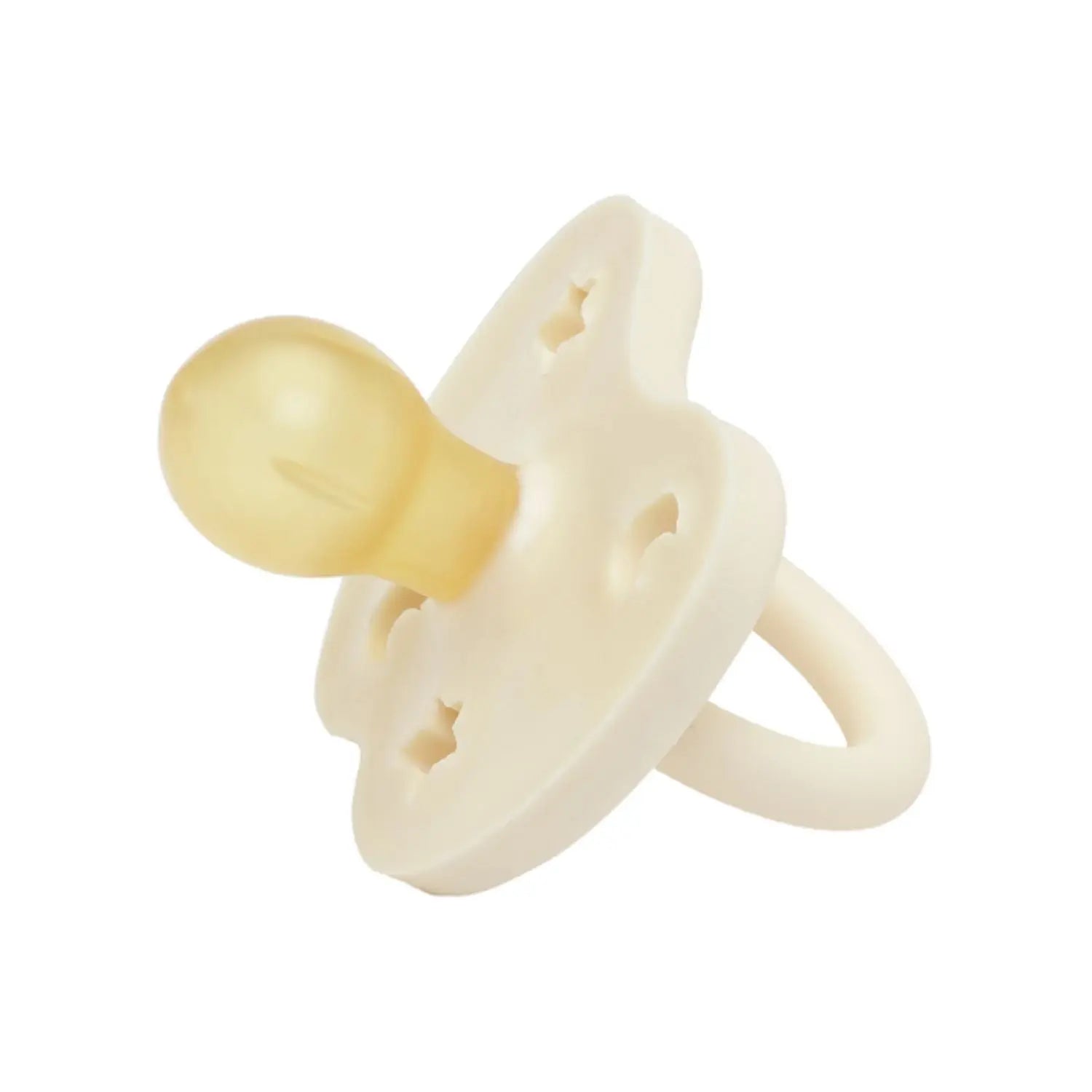 Tétine ronde en caoutchouc naturel Hévéa - Milky White 0/3mois