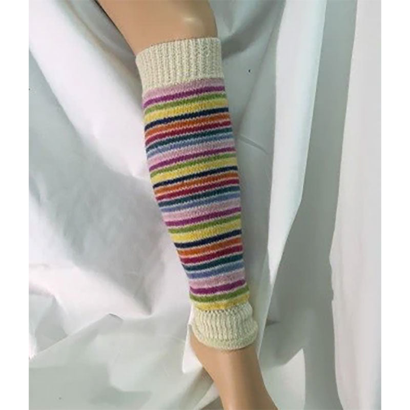 Jambières en laine vierge bio Hirsch Natur – Rainbow nature - Lilinappy