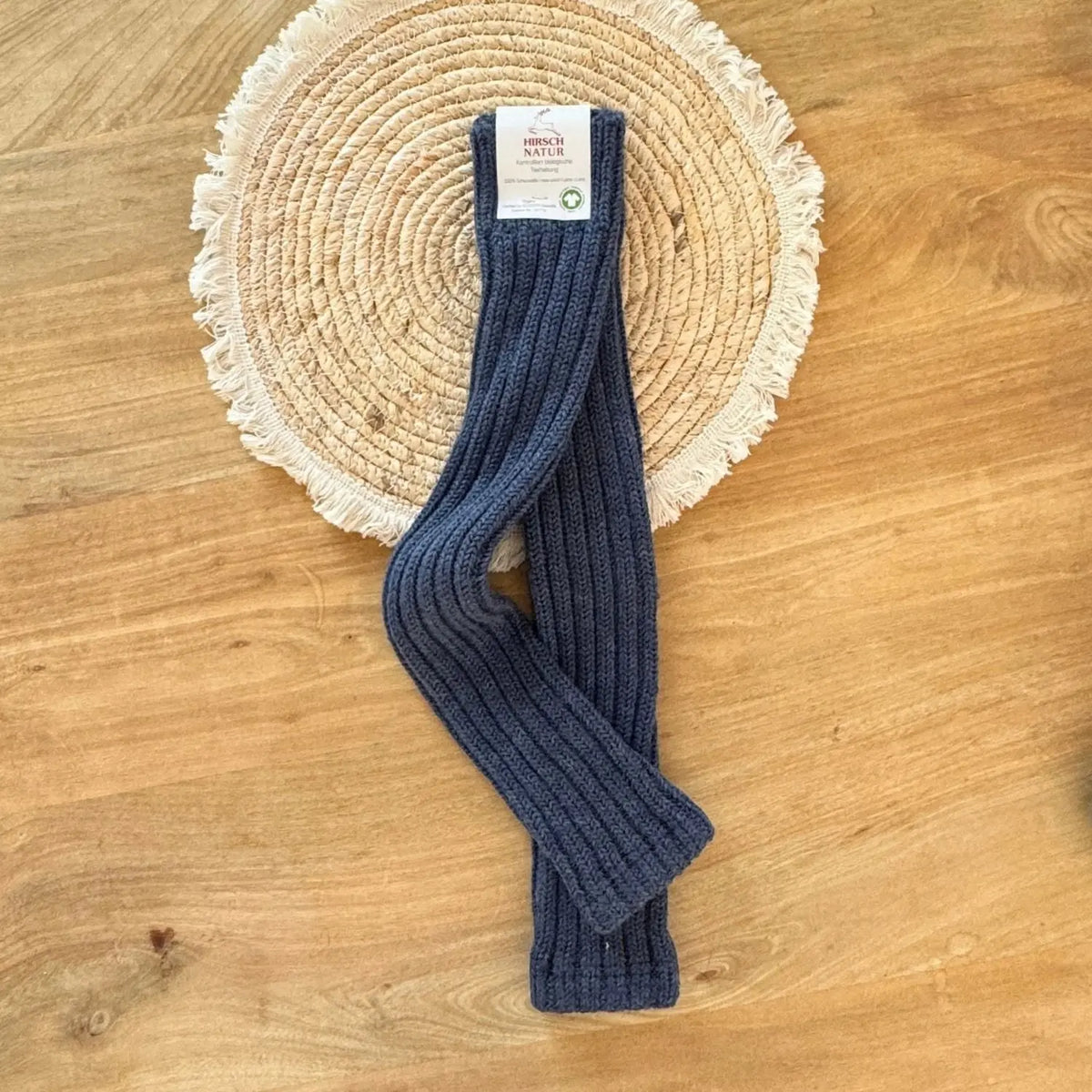 Jambières femme en laine bio Hirsch Natur