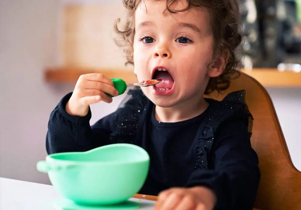 Couverts pour les bébés + 12 mois Nana's Manners - Violet Nana's Manners