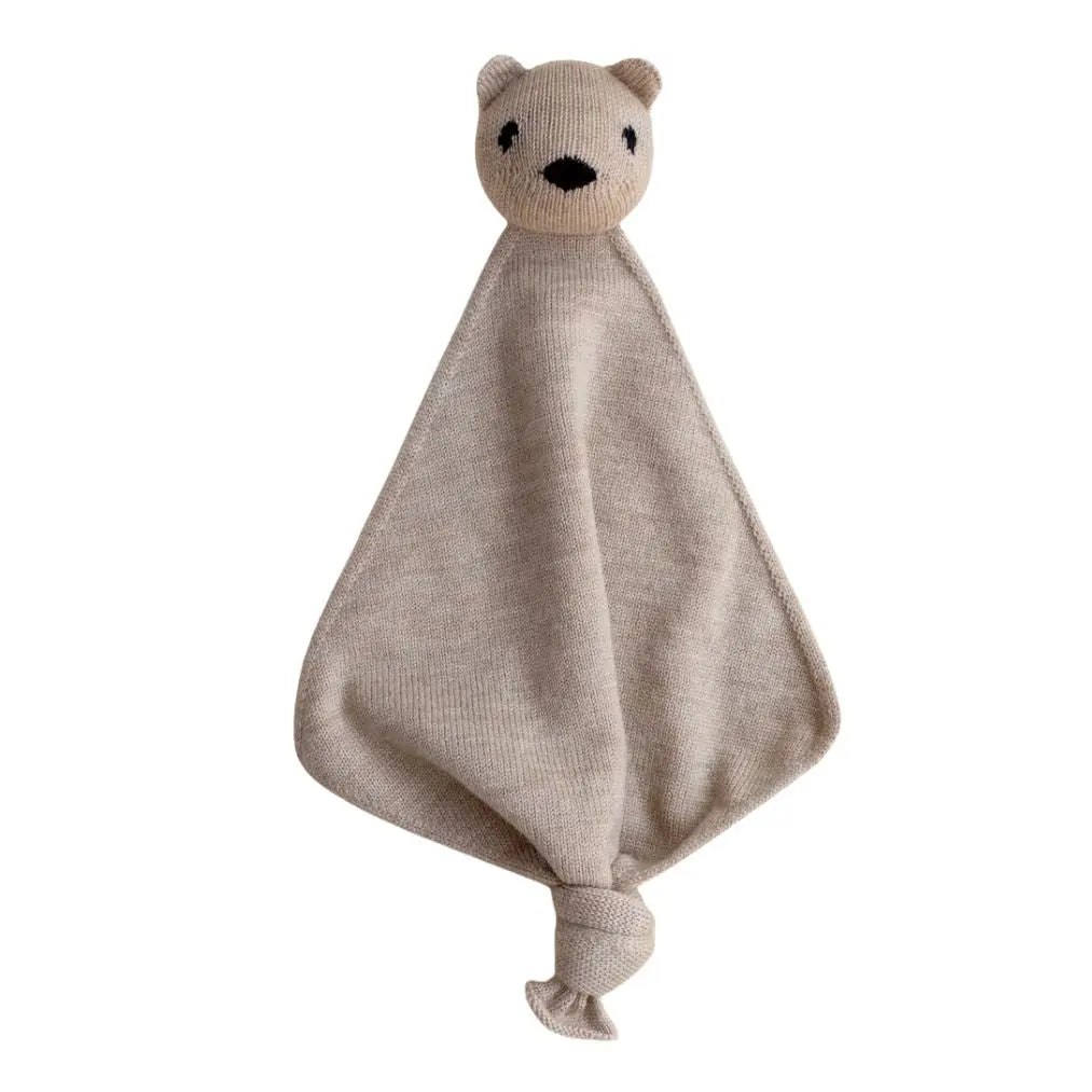 Teddy Tokki HVID sable – Doudou bébé en pure laine mérinos