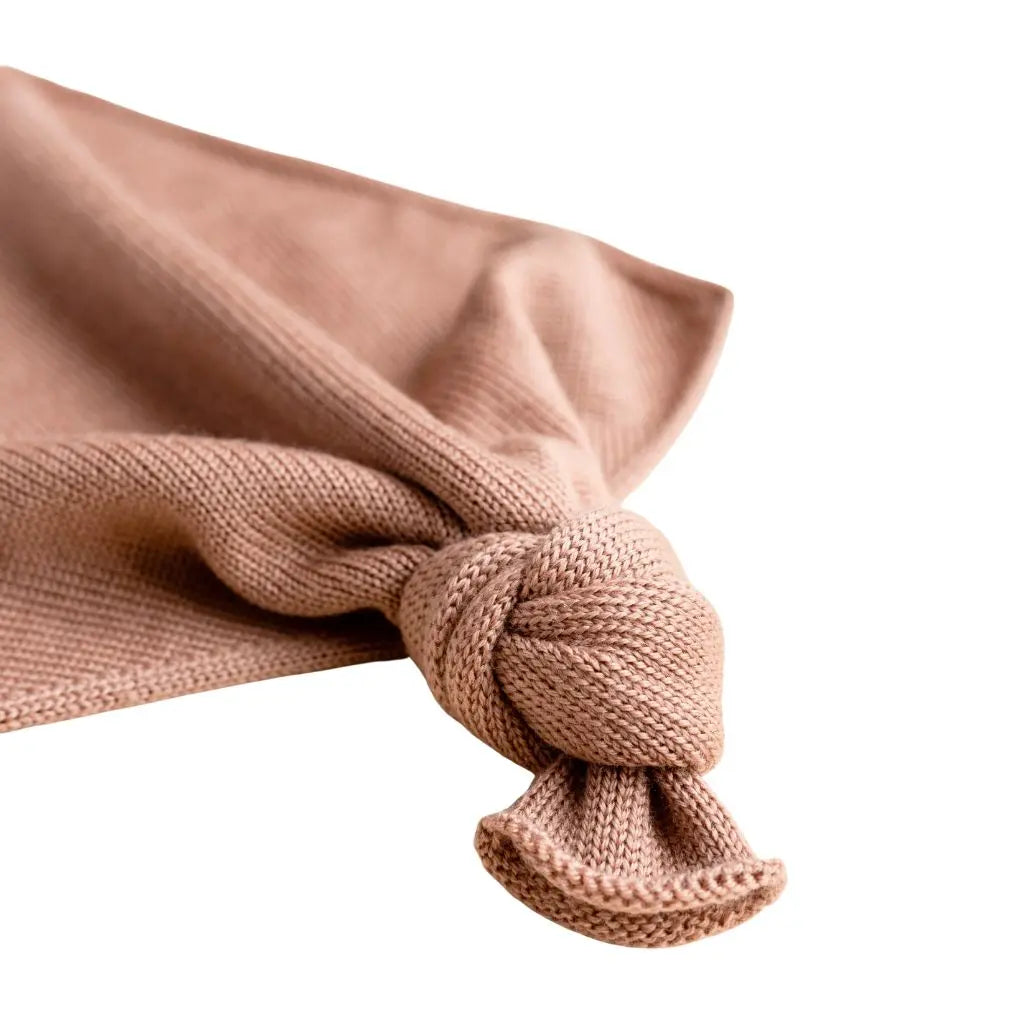 Teddy Tokki en pure laine mérinos HVID - Terracotta - Lilinappy