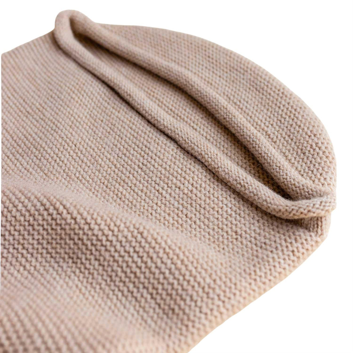 Cocon d'emmaillotage en laine mérinos HVID - Sable - Lilinappy