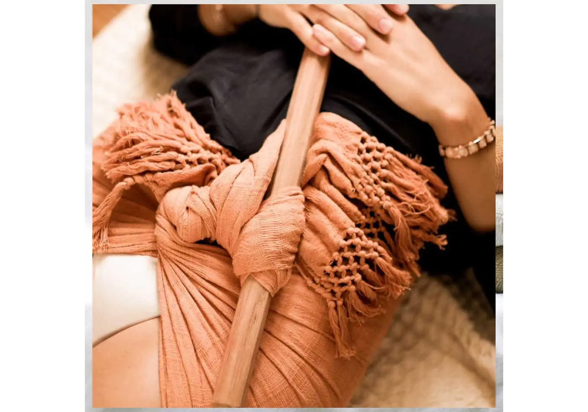 Rebozo bio Ilado - Terracotta