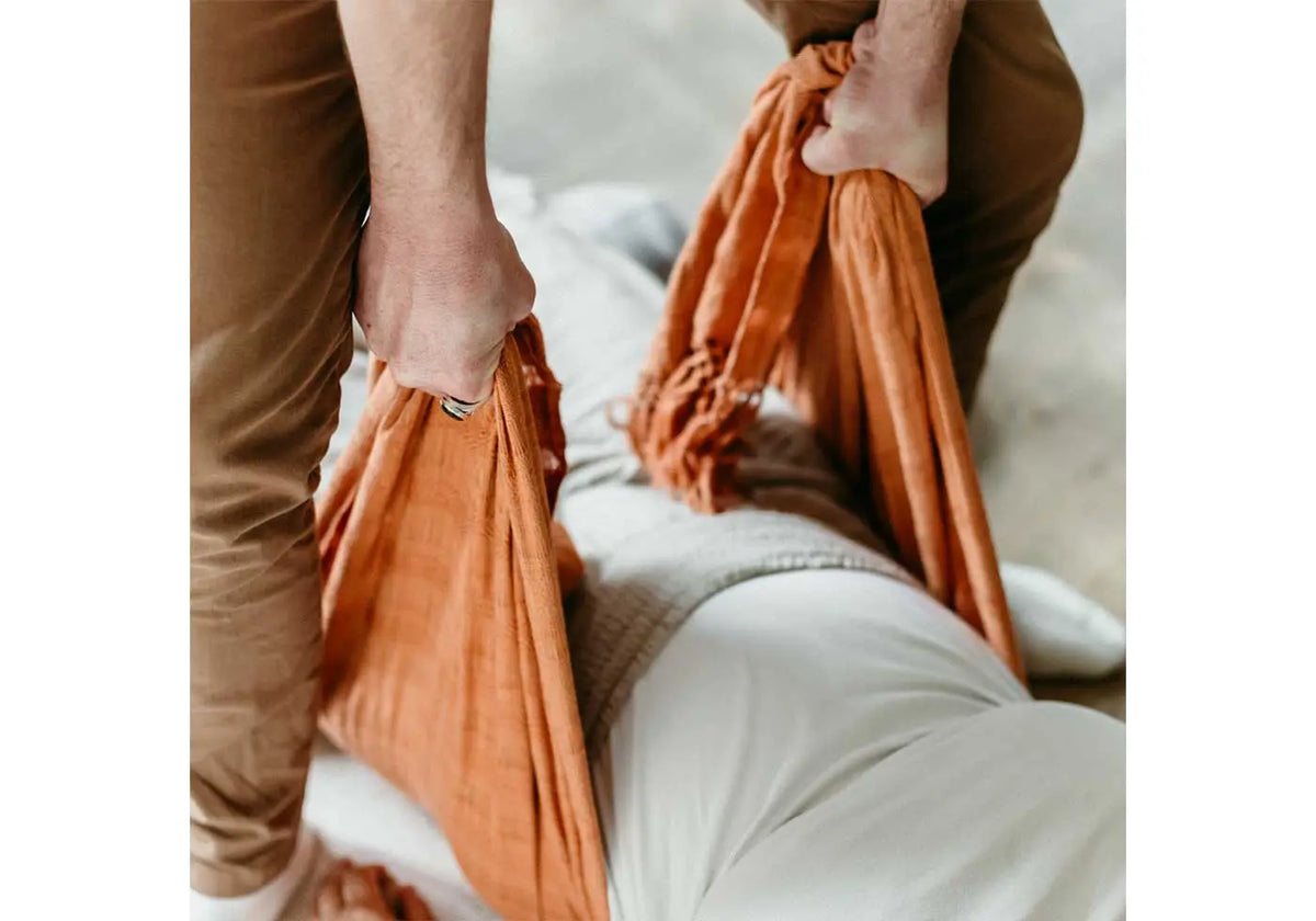 Rebozo bio Ilado - Terracotta
